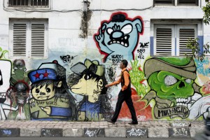 Mural at Malang city indonesia