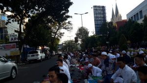 Sholat Idul Adha di Masjid Agung Jami' Malang